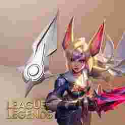 League of Legends Xayah Battle Academia Knife Cosplay