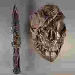 Legion Mask New Year Shoplifter (Susie)  with Knife from Dead by daylight