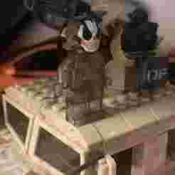 L.E.G.O MAN mask CSGO Sir Darryl blocks toy