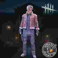 Leon S. Kennedy Residual Evil Dead by Daylight 3D Printable Model / Leon S. Kennedy Residual Evil Dead by Daylight 3D Printable Model