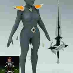 Leona Highnoon Armor Sword Crown 3d Files STL League of legends