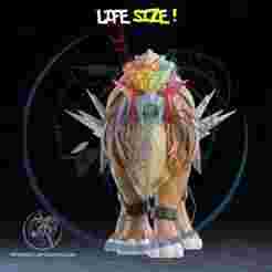 Life Size #244 3D Printer STL File