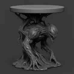 Life-Size Venom Symbiote Bedside / Living Room / Games Room Table – One-of-a-Kind