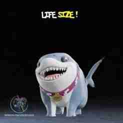 Life Sze Jeff the Land Shark 3D Printer STL File