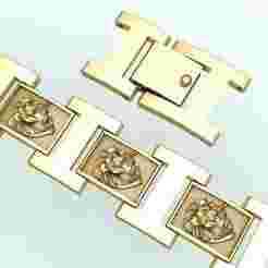 Lion bracelet - Chain bracelets - Mens Lion bracelet - N930321