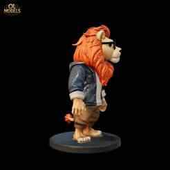 Lion Figure 3D Model