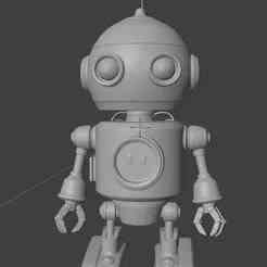 Little cute robot