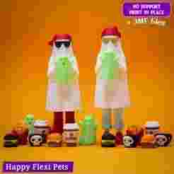 Little Ghost and his tiny ghosts and a set of snacks (#80)