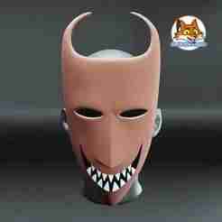 Lock's Mischievous Grin – Cosplay Mask from Halloween Town