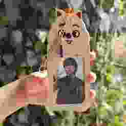 Lomocard Holder - SKZOO HanQuokka (Han | Stray Kids)