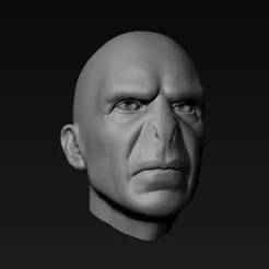 Lord Voldemort Head for 3d printing