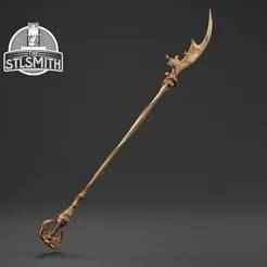 Loretta's War Sickle Elden Ring Life Size Prop STL