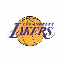 Los Angeles Lakers Keychain | 3D Printed Basketball Logo Pendant