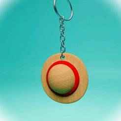 Luffy’s Straw Hat Keychain | One Piece Anim