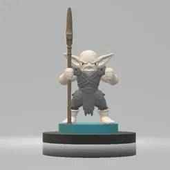 Lutador Goblin Chibi 3d printable model