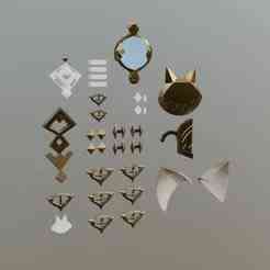 Lynette Accessories for Genshin Impact cosplay