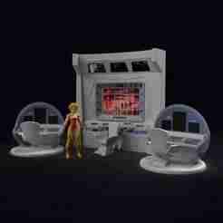 MAIN CONTROL ROOM THUNDERCATS - MASTERS OF THE UNIVERSE