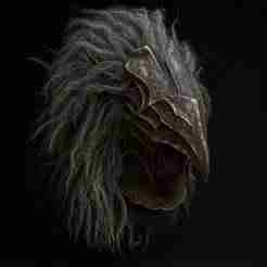 MALIKETH HELMET THE BLACK BLADE LIFE SIZE COSPLAY – ELDEN RING FAN ART STL