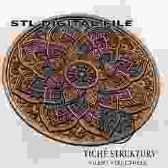 Mandala – Ornamental Floral Pattern – 3D STL Model for CNC Carving, Digital Download