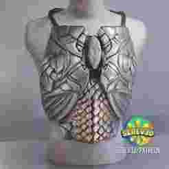 Mandalorian Dragonscale ARMOR - Star Wars - 3D print STL and multicolor 3MF file