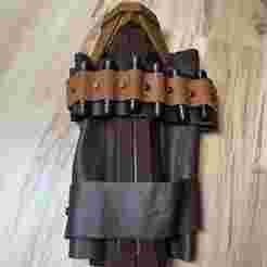 Mandalorian shin armor right leg