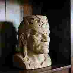 Maori Chief Bust
