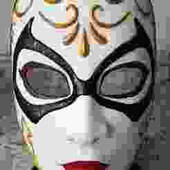 Marvel inspired Venetian style Black Cat/ Felicia Hardy mask