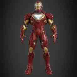 Marvel Rivals Iron Man Full Armor for Cosplay