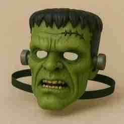 Mascara Frankenstein Halloween