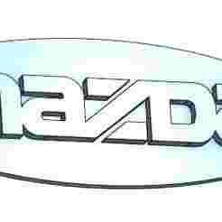 Mazda Logo Keychain