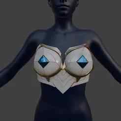 Mecha Pilot Bra Armor