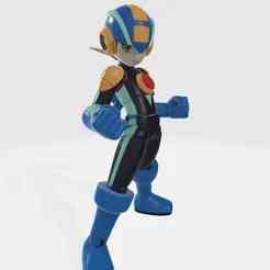 Mega Man Battle Network Pose 2