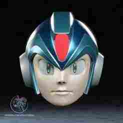 Mega Man Helmet 3D Printer File STL