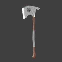 Mei Mei axe for cosplay STL