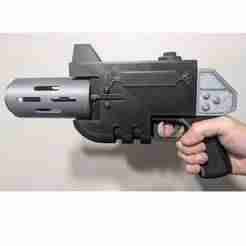 Melta/inferno pistol cosplay prop