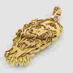 Men Faces Pendant