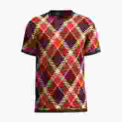 Mens Red Print T-Shirt   | Marvelous / Clo3d / obj / fbx