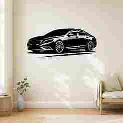 Mercedes - Wall Art Multicolor