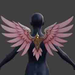 Mercy Pink Wings Variation