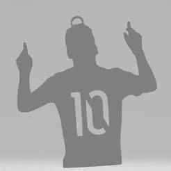MESSI KEYRING