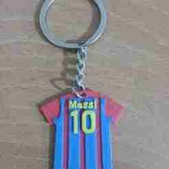 Messi Shirt Keychain