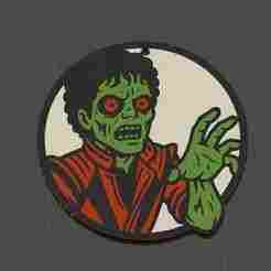 michael jackson thriller key chain