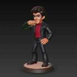 Michael Knight - 3D figure Infinity/Disney style (100 mm)