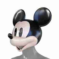 Mickey Mask Helmet
