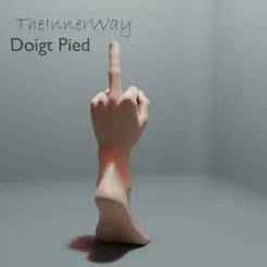 Middle Finger Foot