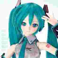 miku dollfie dream hairclip's bjd