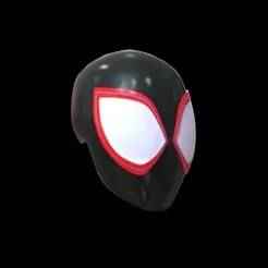 miles morales spider man across the spiderverse 3D model mask