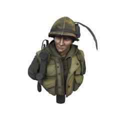 MILITARY RADIO OPERATOR BUST