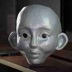Mime Mask Cosplay from Clair Obscur Expedition 33 - Mime Mask from Clair Obscur Expedition 33