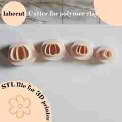 MINI DETAILED PUMPKIN POLYMER CLAY CUTTER